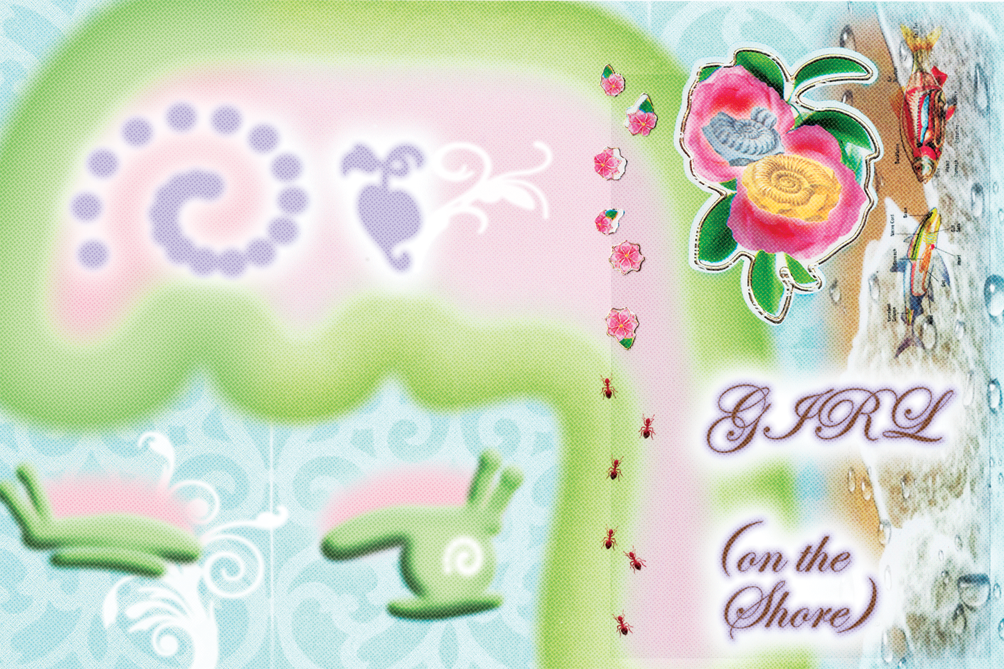 GIRL (ON THE SHORE) PRINT