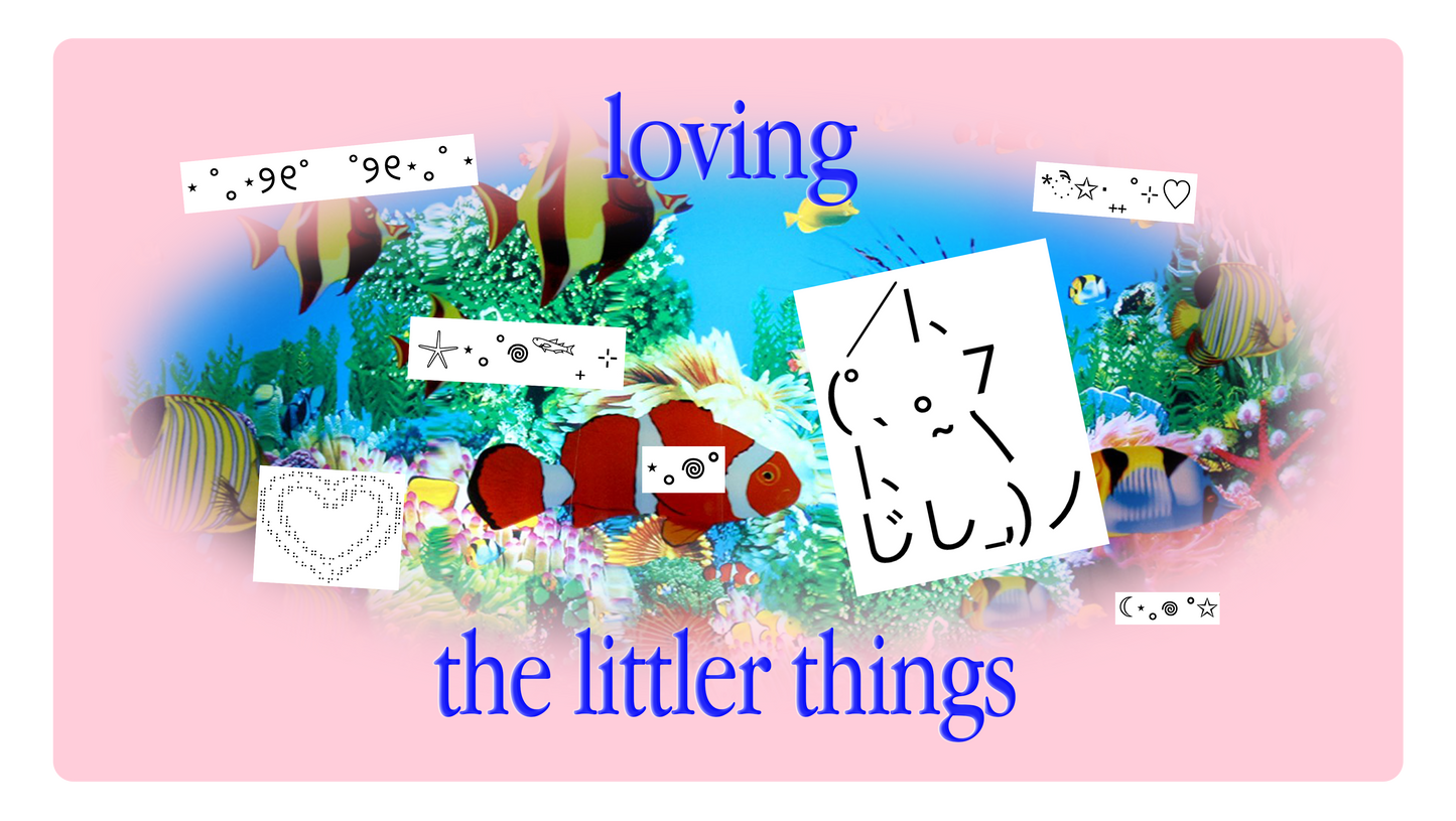 LITTLER THINGS STICKER