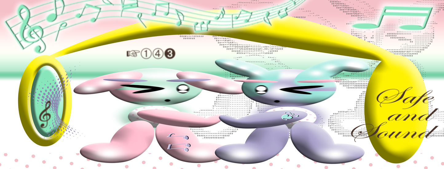 SAFE & SOUND STICKER