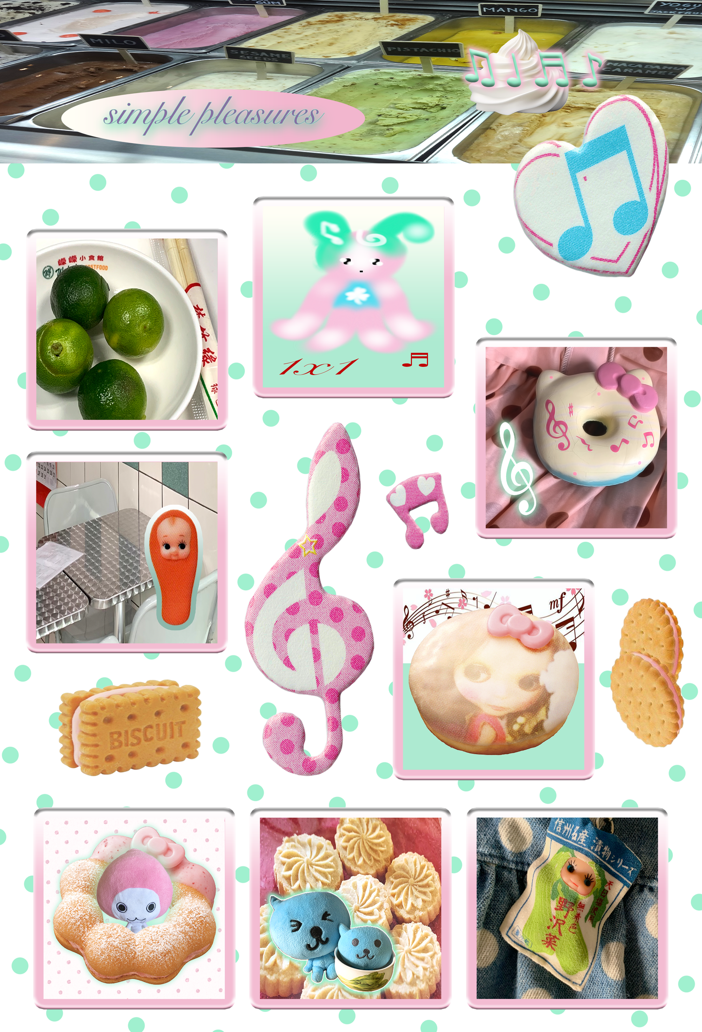 SWEET MEMORIES STICKERS