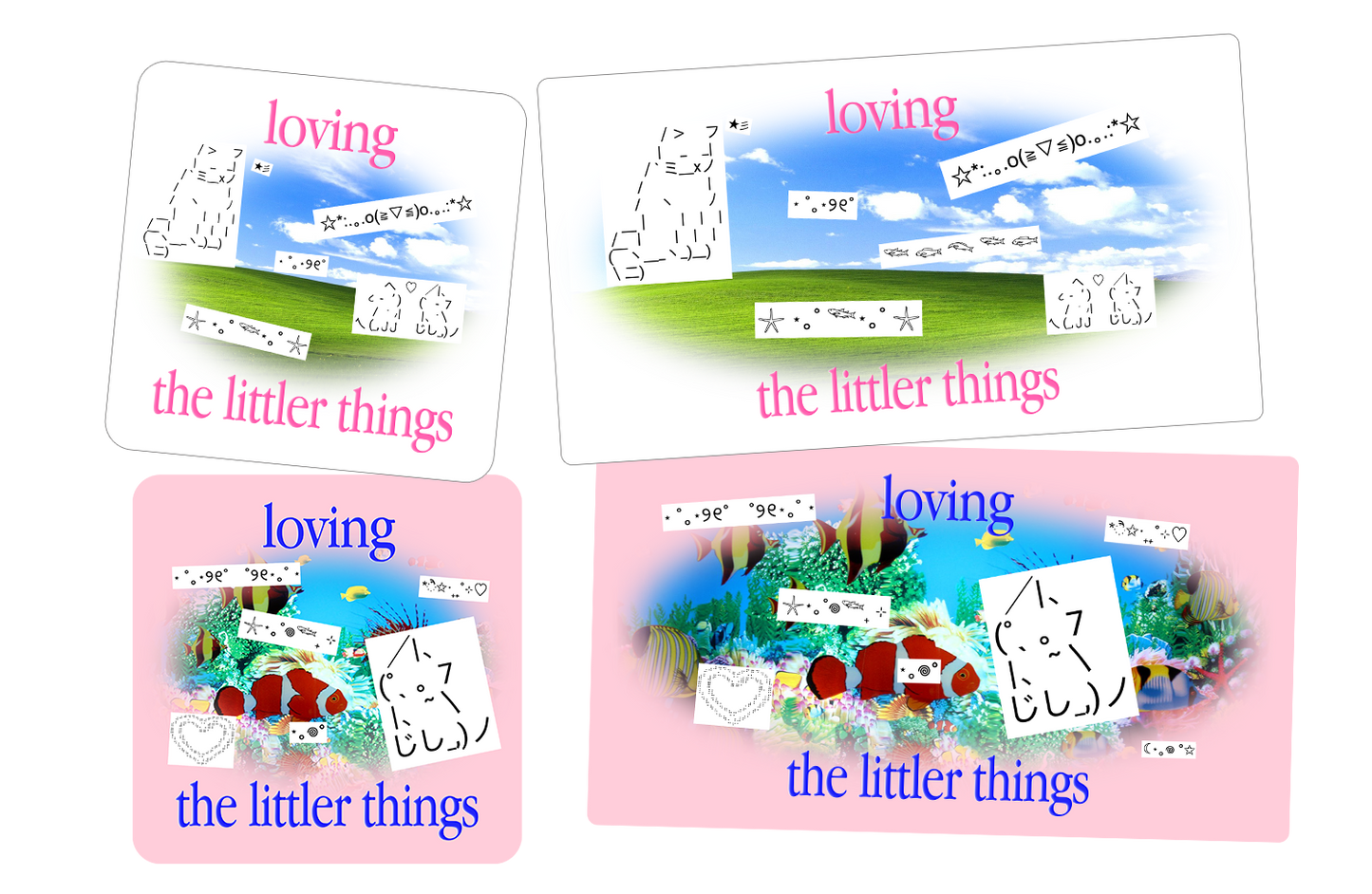 LITTLER THINGS STICKER
