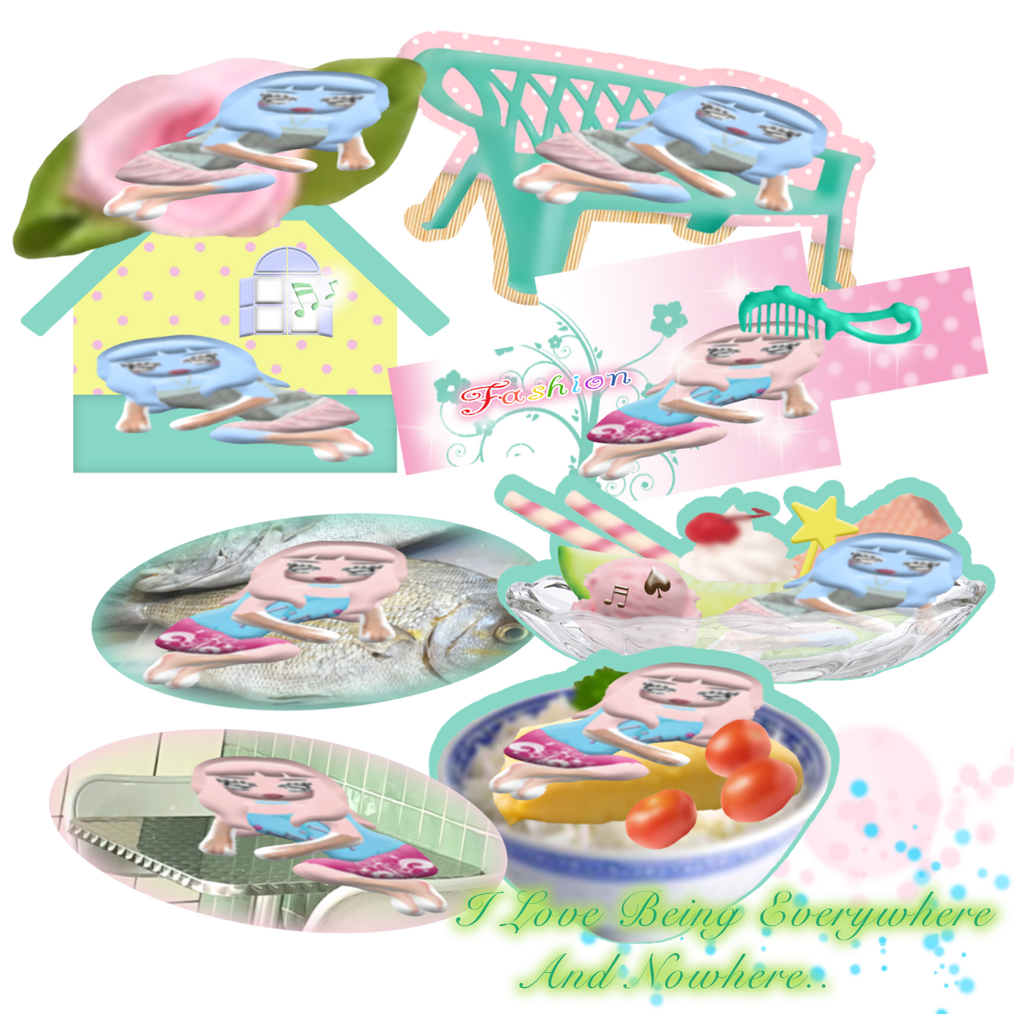 GIRL (EVERYWHERE) STICKERS