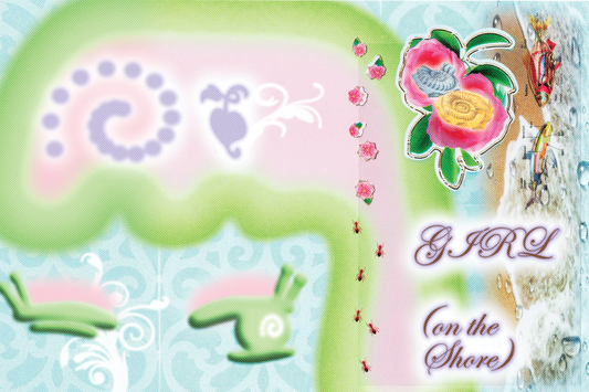 GIRL (ON THE SHORE) PRINT