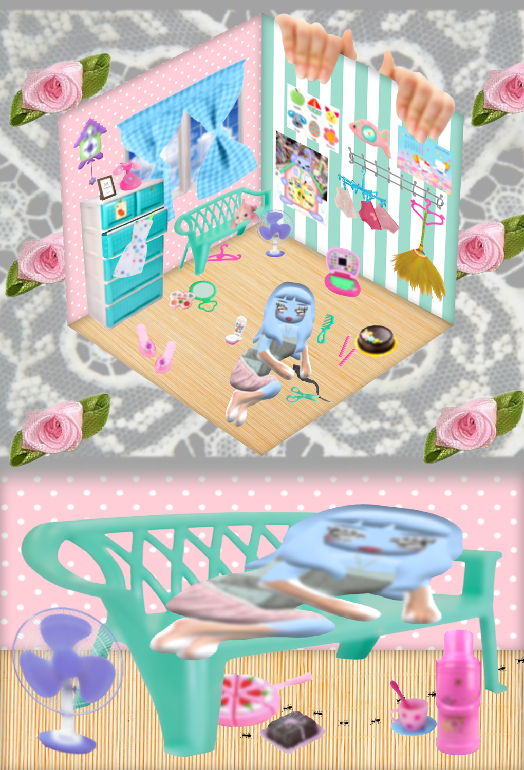 GIRL (IN THEIR ROOM) PRINT