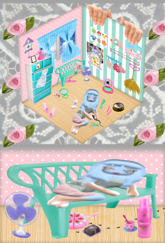 GIRL (IN THEIR ROOM) PRINT