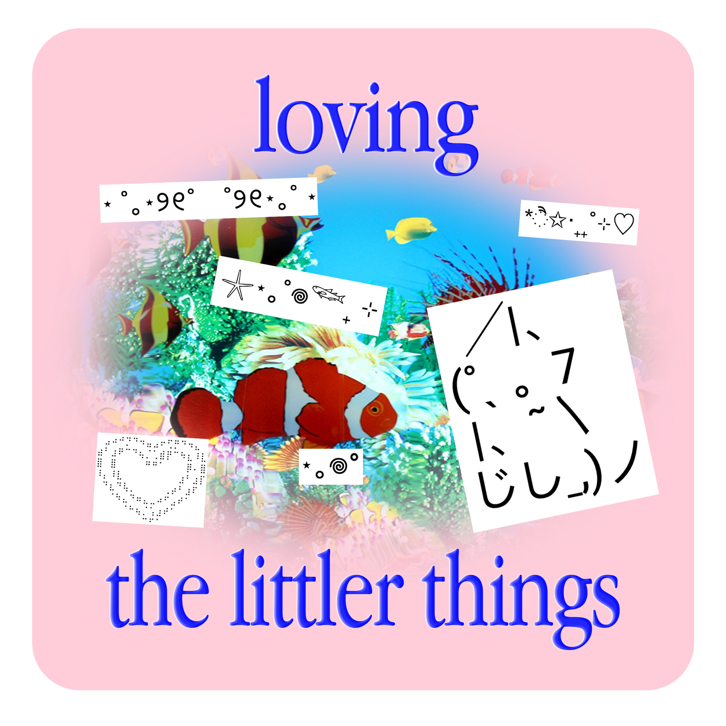 LITTLER THINGS STICKER