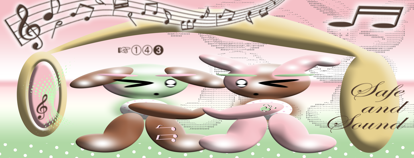 SAFE & SOUND STICKER