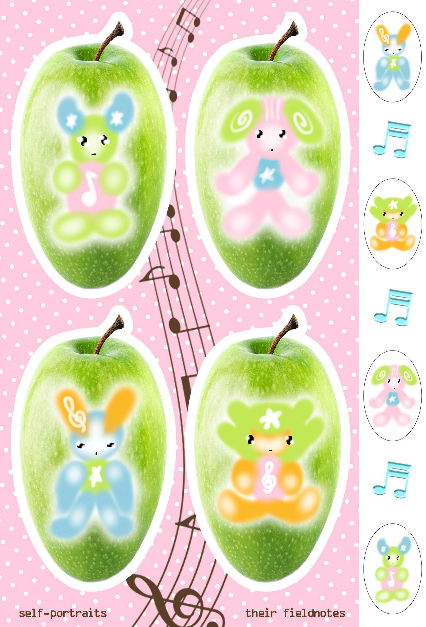 SELF-PORTRAITS STICKERS